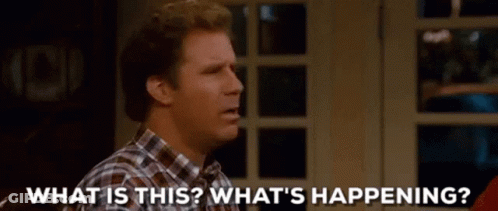 Man In Plaid Shirt Asking What's Happening GIF