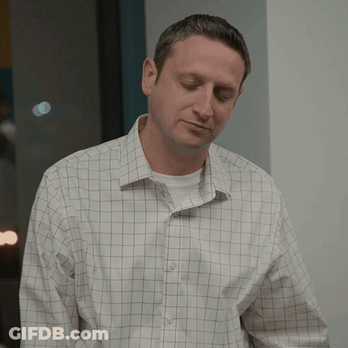 Man In Plaid Shirt Clapping Hands GIF