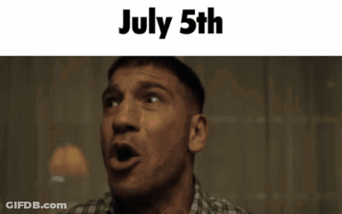 Man In Plaid Shirt Crying July 5Th GIF