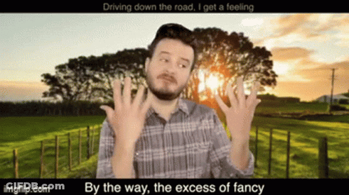 Man In Plaid Shirt Driving GIF