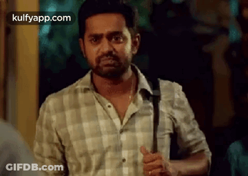 Man In Plaid Shirt Giving Thumbs Up GIF