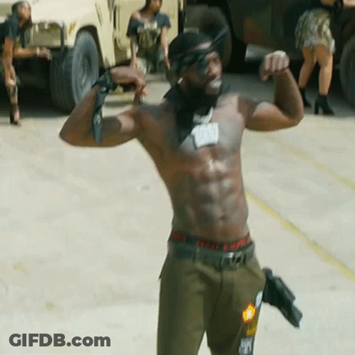 Man In Plaid Shirt Laughing Saying I Been Jacked GIF