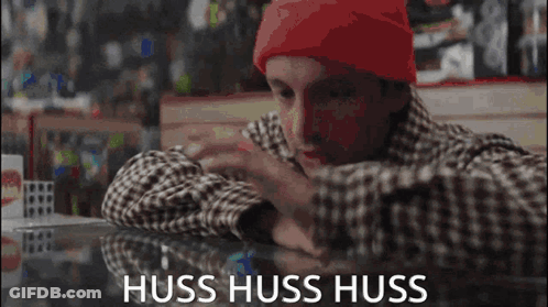 Man In Plaid Shirt Looking At Watch GIF