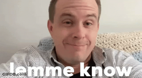 Man In Plaid Shirt Making Funny Face GIF
