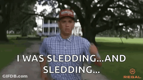 Man In Plaid Shirt Running In Park GIF