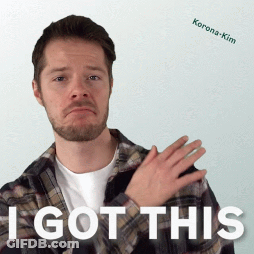Man In Plaid Shirt Saying I Got This GIF