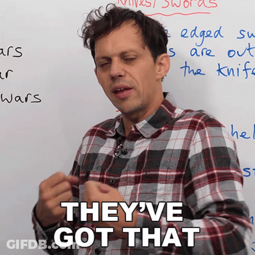 Man In Plaid Shirt Says They Ve Got That GIF