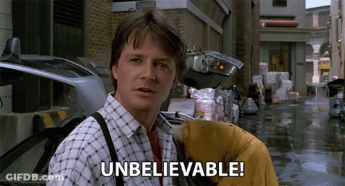 Man In Plaid Shirt Says Unbelievable GIF