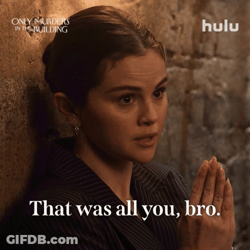 Man In Plaid Shirt Says You're Welcome Disney Logo GIF