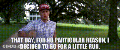 Man In Plaid Shirt Standing In Park GIF