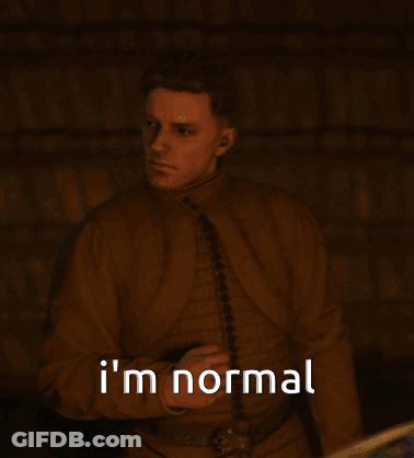 Man In Plaid Shirt Standing Next To Man GIF