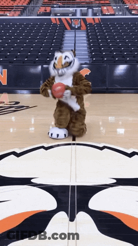 Man In Princeton University T-Shirt Looking At Camera GIF