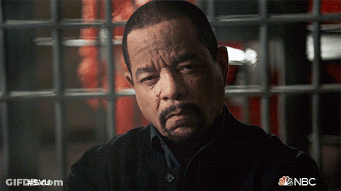 Man In Prison Cell With NBC Logo GIF