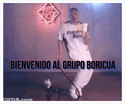 Man In Puerto Rico Shirt GIF