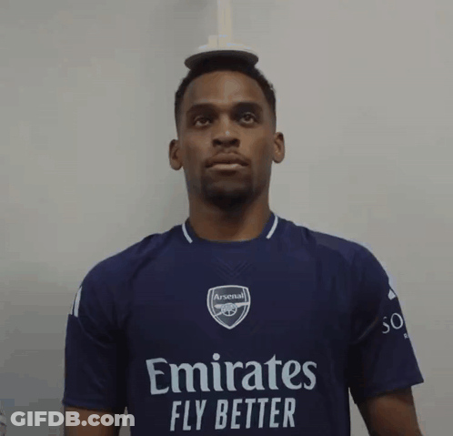 Man In Purple Emirates Fly Better Shirt GIF