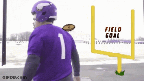 Man In Purple Jersey Number 1 GIF