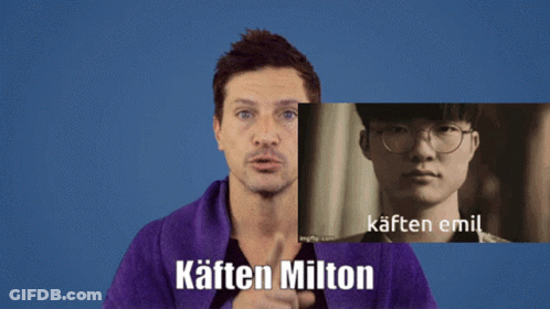 Man In Purple Robe Next To Kaften Milton Picture GIF