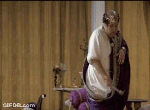 Man In Purple Robe GIF