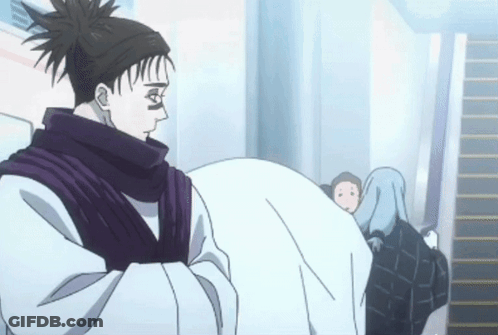 Man In Purple Scarf And Woman In Hijab GIF