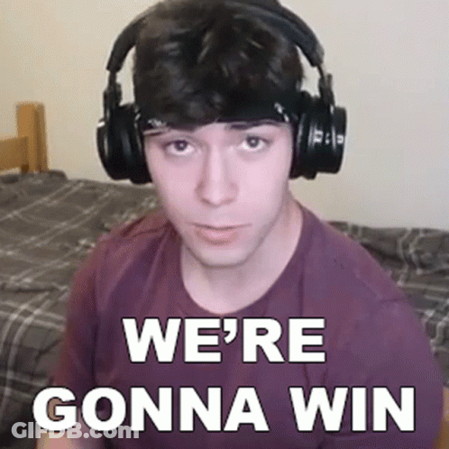 Man In Purple Shirt And Headphones On Bed GIF