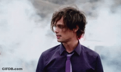 Man In Purple Shirt And Tie GIF