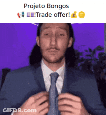 Man In Purple Shirt And White Pants Dancing With Merge Sort GIF