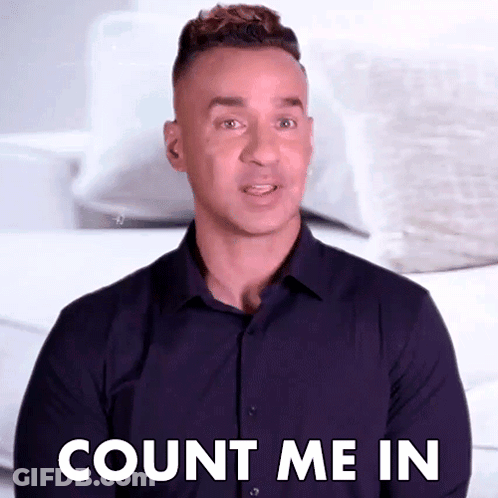 Man In Purple Shirt GIF