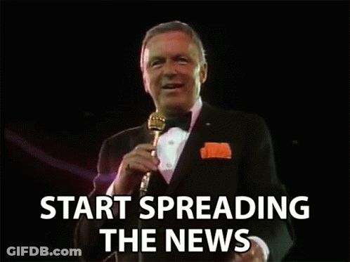 Man In Purple Shirt Making Funny Face On Stage GIF