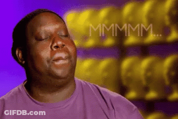 Man In Purple Shirt Making Funny Face GIF