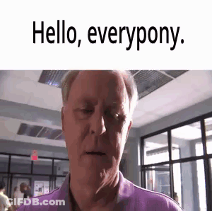 Man In Purple Shirt Saying Hello Everyone GIF