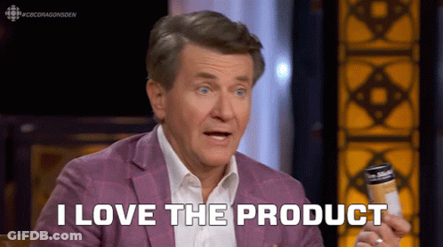 Man In Purple Suit I Love The Product GIF
