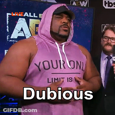 Man In Purple Tank Top Saying Your Only Limit Is GIF