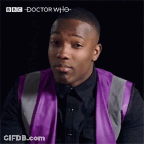 Man In Purple Vest Saying Sensational GIF