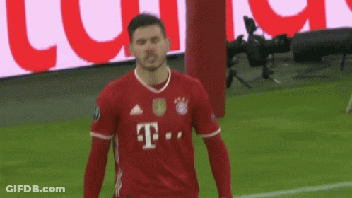 Man In Qatar Airlines Jersey Holding Trophy GIF