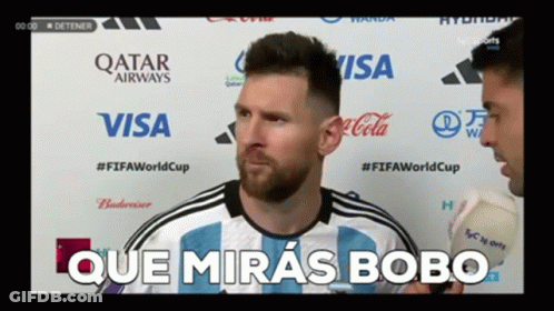 Man In Qatar Airways Shirt Talking To Reporter GIF