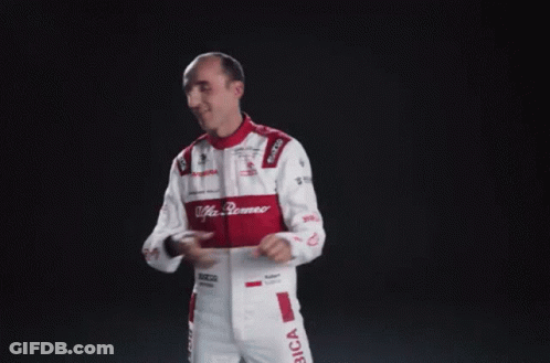 Man In Racing Suit With Bica Sleeve GIF