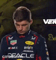 Man In Racing Uniform With Oracle GIF
