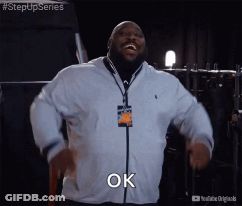 Man In Ralph Lauren Lanyard Saying OK GIF