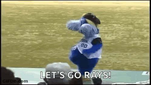 Man In Rays Hat Drinking From Green Cup GIF