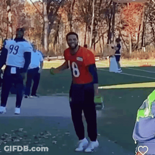 Man In Red 16 Jersey GIF