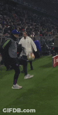 Man In Red Adidas Pants Dancing GIF