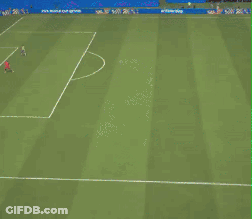 Man In Red Adidas Shirt On Field GIF