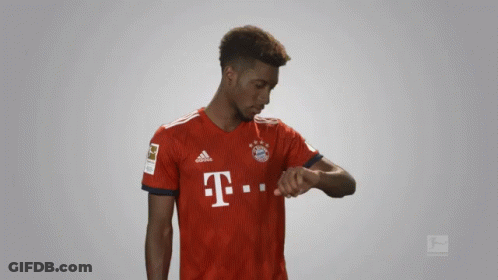 Man In Red Adidas Shirt With White T GIF