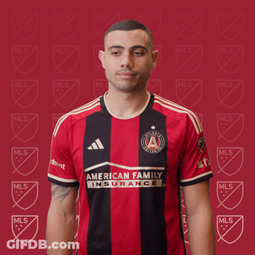 Man In Red And Black Jersey American Family Insurance GIF