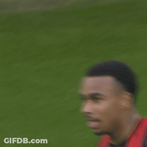Man In Red And Black Jersey With BJ88 GIF