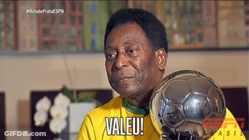 Man In Red And Black Soccer Jersey Green Screen GIF