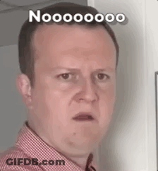 Man In Red And White Checkered Shirt Funny Face GIF