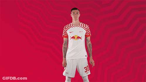 Man In Red And White Jersey Number 30 GIF