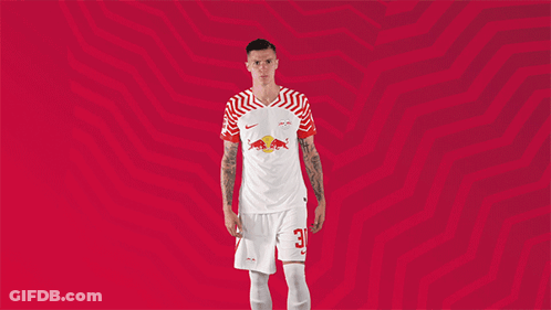 Man In Red And White Jersey Number 30 GIF