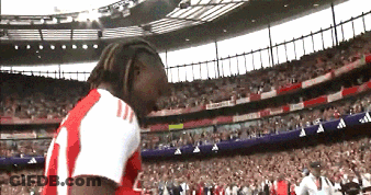 Man In Red And White Jersey With Number 11 GIF